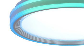 Deckenleuchte Just light. (leuchtendirekt) aus Kunststoff in Weiß JUST LIGHT. Deckenlampe Spheric weißer Kunststoff - Durchmesser ca. 48 cm