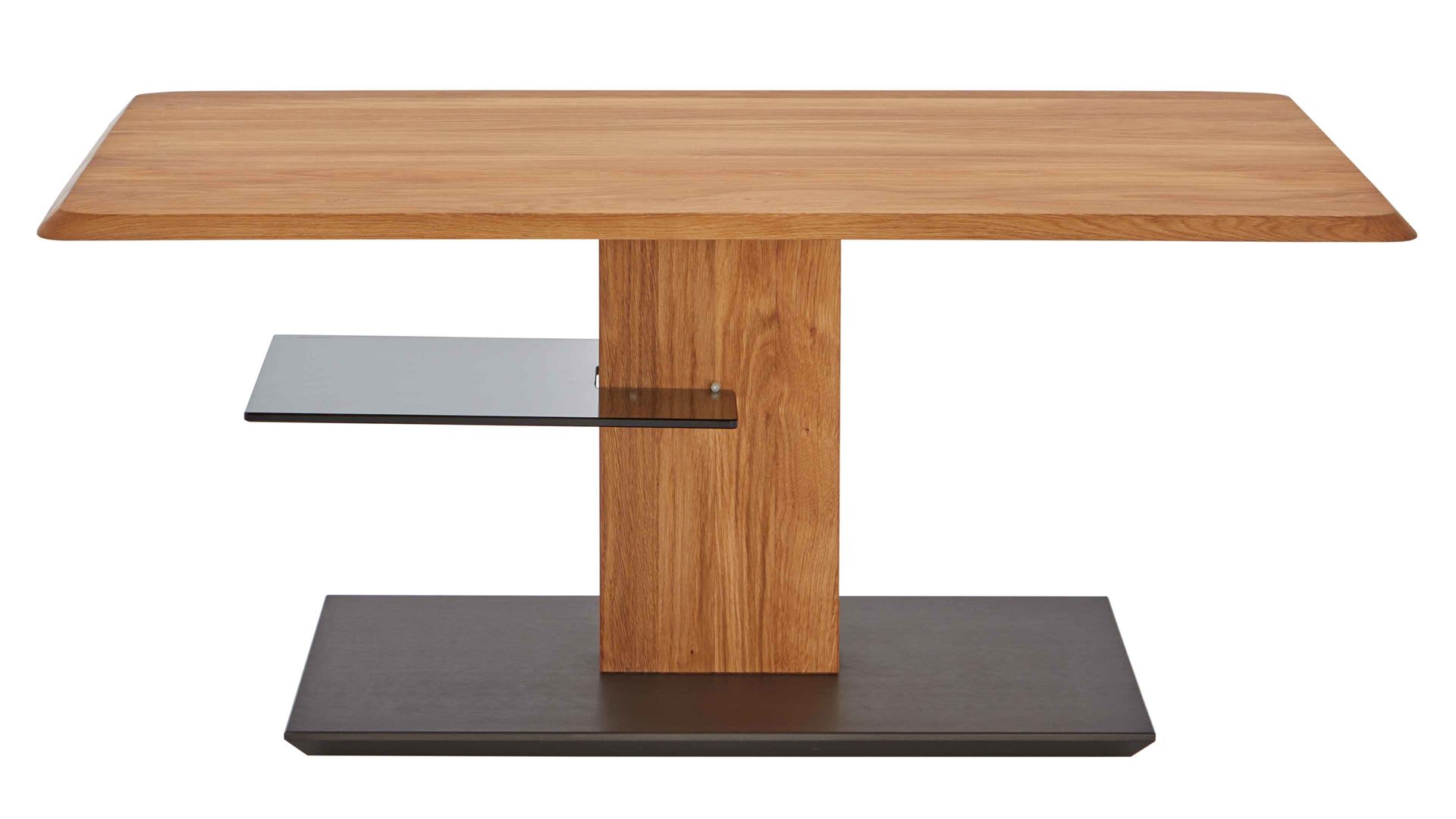 Couchtisch Vierhaus aus Holz in Holzfarben vierhaus Lift-Couchtisch Wildeiche & Anthrazit - ca. 110 x 65 cm