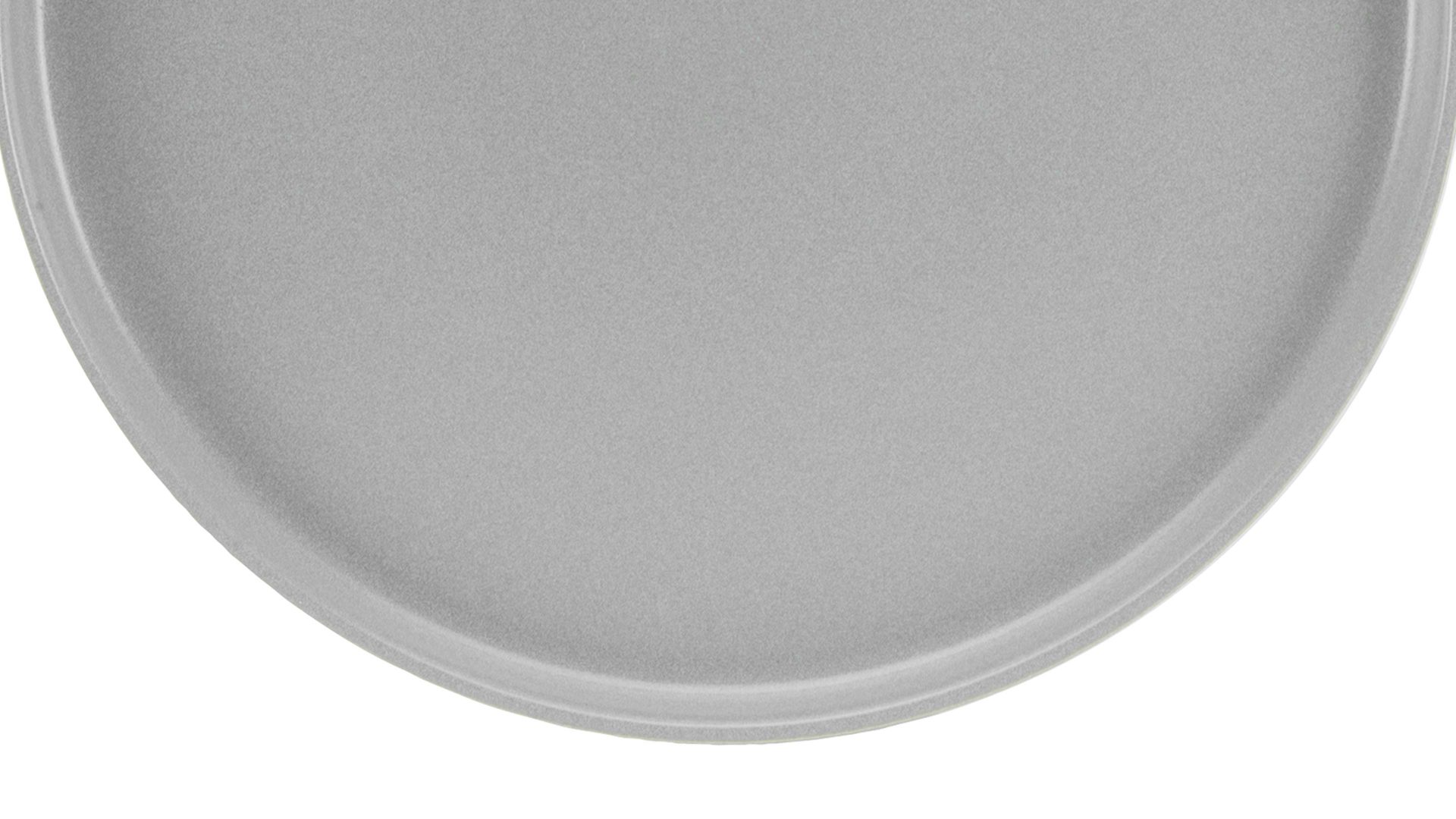 Kuchen- / Frühstücks- / Dessertteller Creatable aus Keramik in Grau CREATABLE Uno – Dessertteller graues Steinzeug – Durchmesser ca. 21 cm