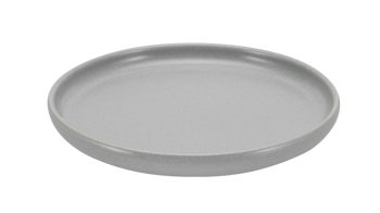 Kuchen- / Frühstücks- / Dessertteller Creatable aus Keramik in Grau CREATABLE Uno – Brotteller graues Steinzeug – Durchmesser ca. 18 cm