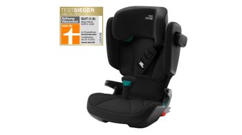 Babyzimmer Britax-römer aus Stoff in Schwarz Britax Römer Kindersitz Kidfix I-Size Premium Line Autositz Cosmos Black