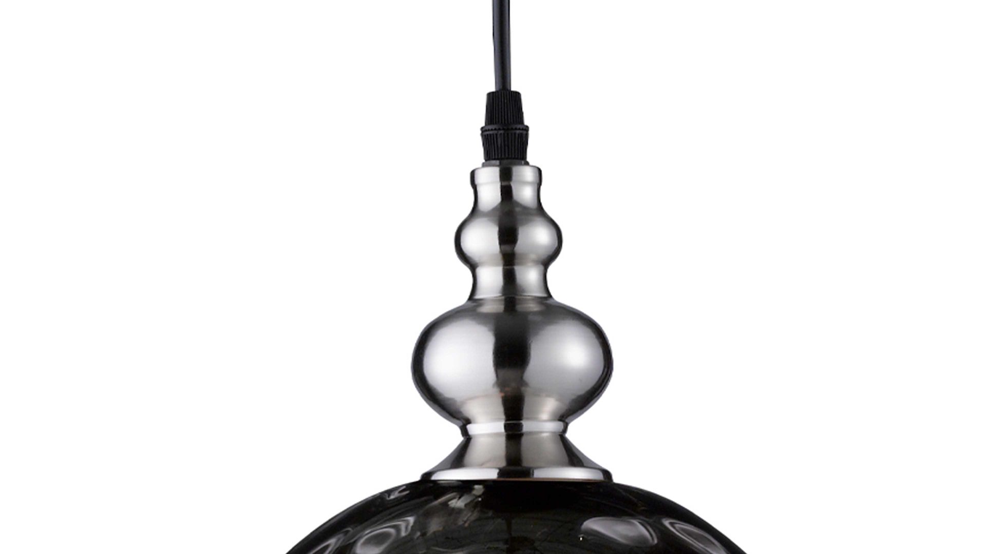 Pendelleuchte Fh fischer & honsel aus Glas in Grau FH Hängeleuchte Uller Rauchglas – Durchmesser ca. 20 cm