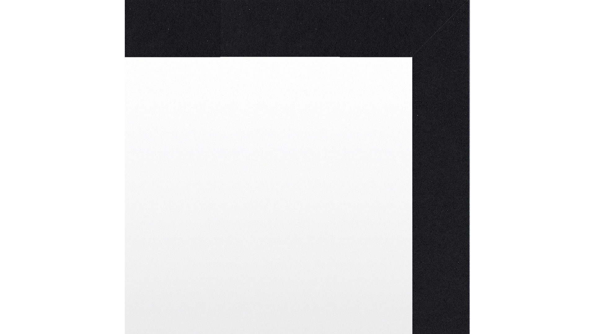 Wandspiegel Len-fra aus Kunststoff Spiegel in Schwarz LEN-FRA Wandspiegel Garderobenspiegel Nina schwarzer Kunststoffrahmen - ca. 49 x 139 cm