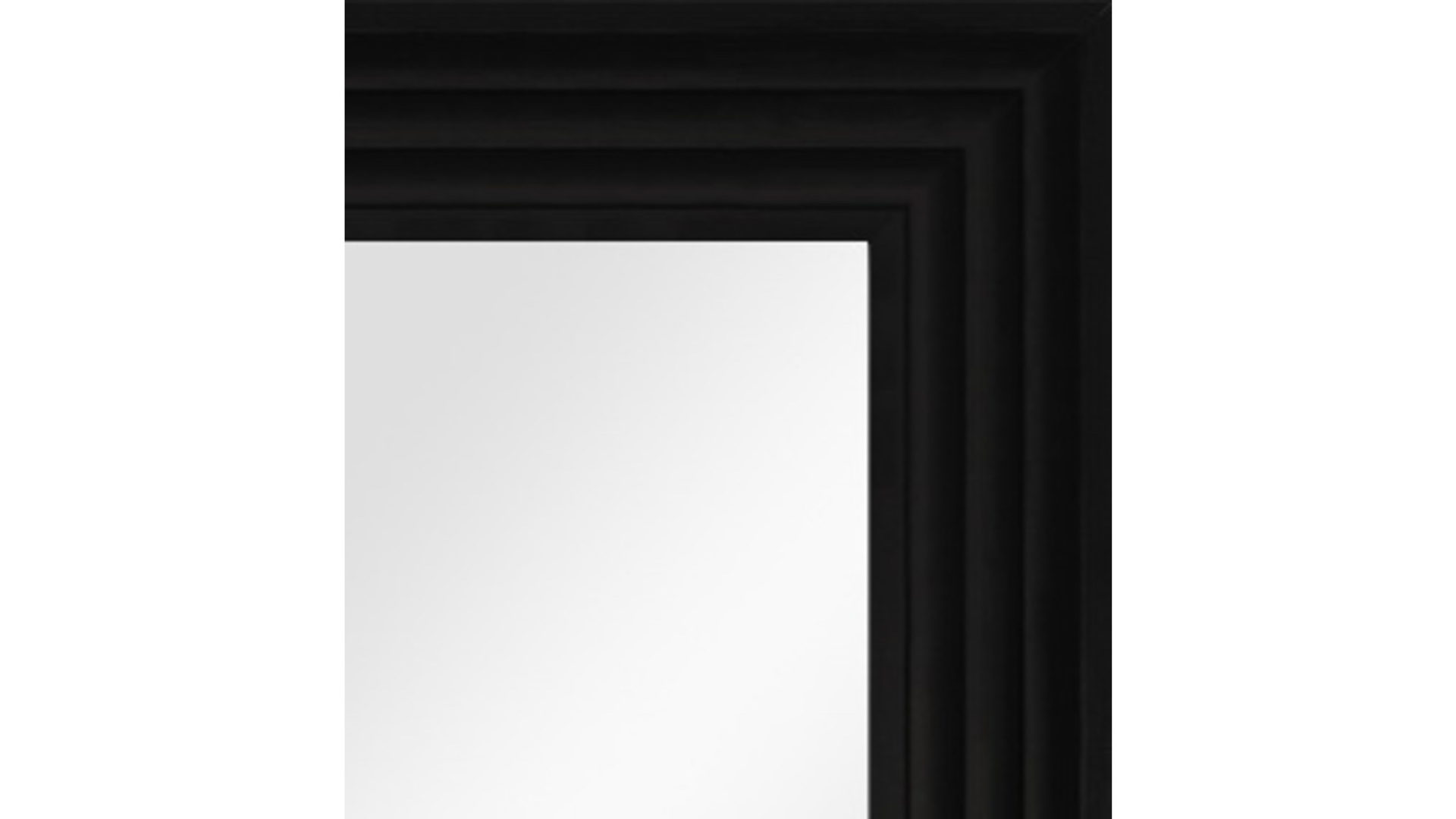 Wandspiegel Len-fra aus Kunststoff Spiegel in Schwarz LEN-FRA Wandspiegel Garderobenspiegel 91-1181 schwarzer Lackrahmen - ca. 56 x 146 cm