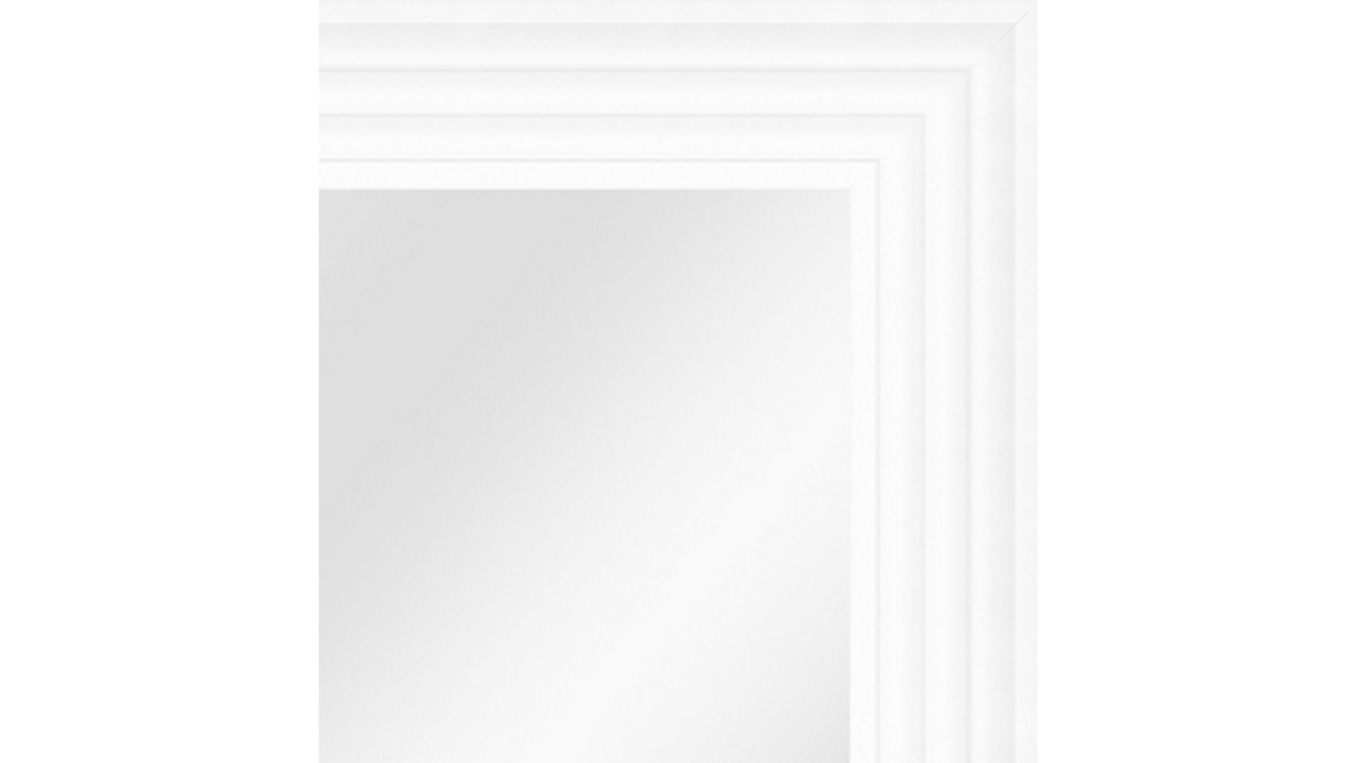 Wandspiegel Len-fra aus Kunststoff Spiegel in Weiß LEN-FRA Wandspiegel Garderobenspiegel 91-1181 weisser Lackrahmen - ca. 56 x 146 cm