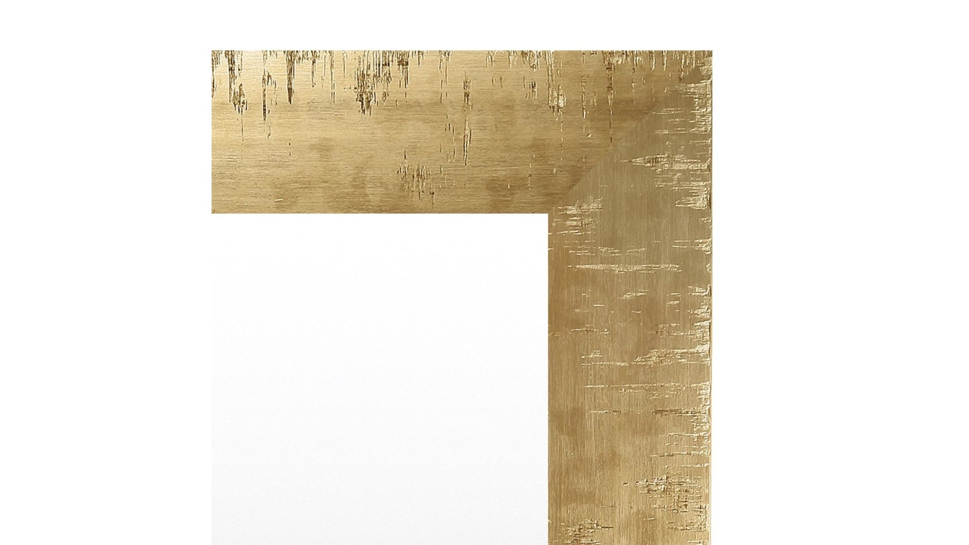 Wandspiegel Len-fra aus Spiegel Kunststoff Holz in Gold LEN-FRA Wandspiegel Garderobenspiegel JOANA ca. 87 x 187 cm, Rahmen gold