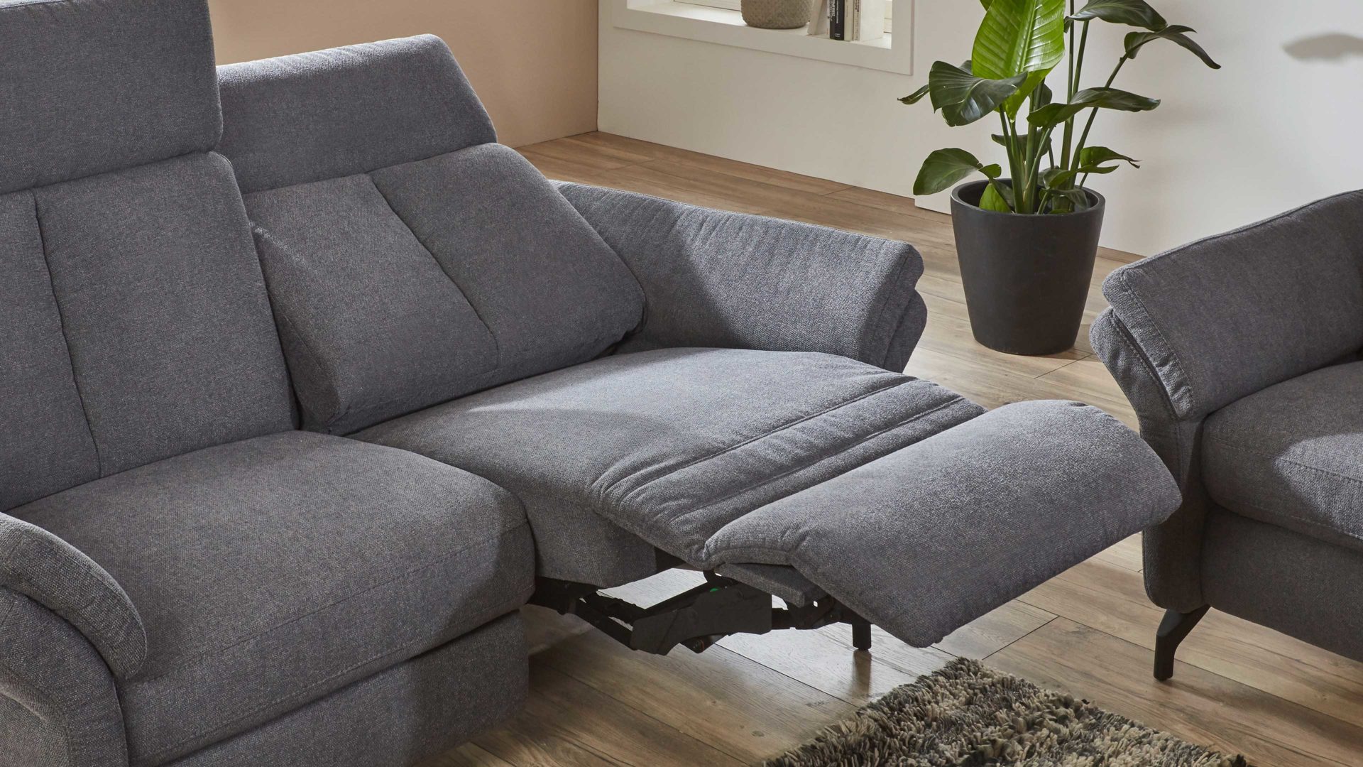 Funktion OrthoSedis aus Metall in Transparent Polsterprogramm OrthoSedis 4.0 - TV-Funktion Premium Funktions-Mehrpreis für Rundsofas