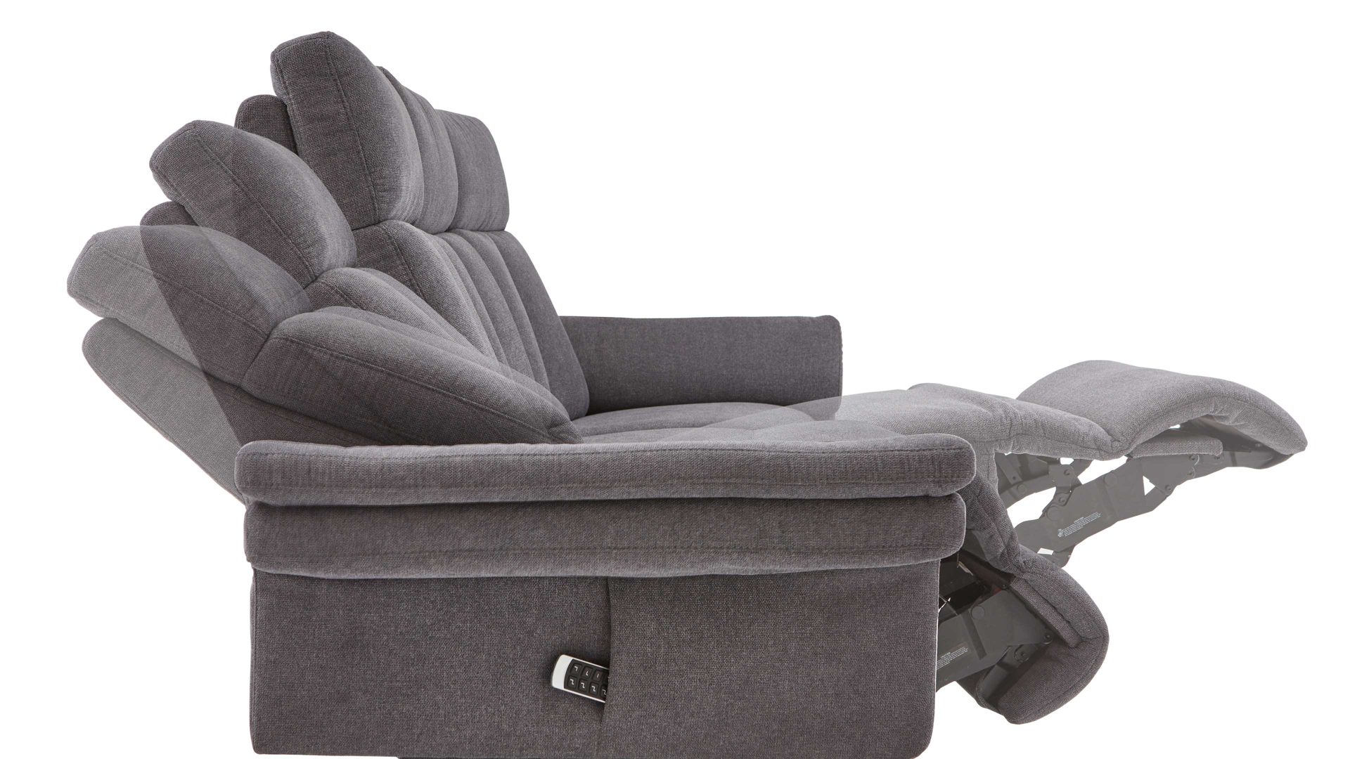 Funktion OrthoSedis aus Metall in Transparent Polsterprogramm OrthoSedis 4.0 - TV-Funktion Premium Funktions-Mehrpreis für Rundsofas