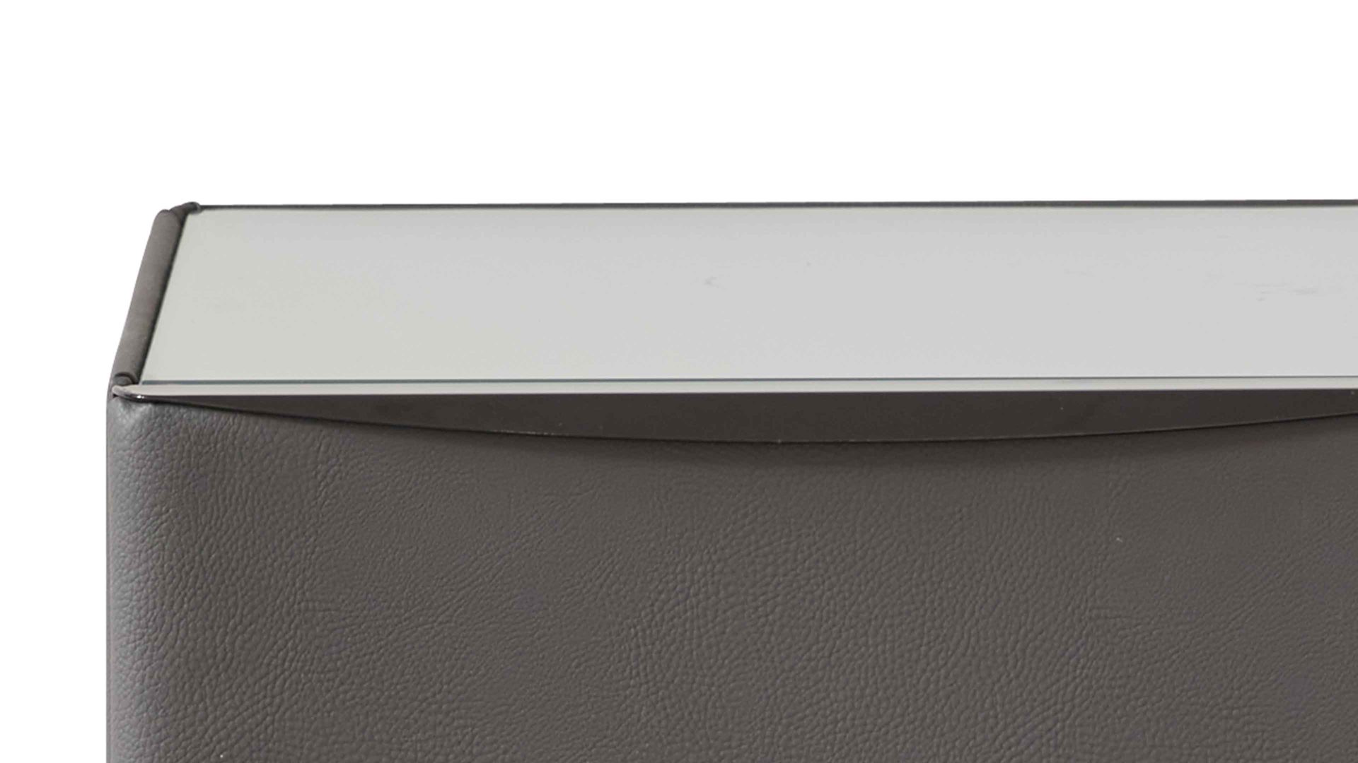 Nachtkommode comfortmaster besser sitzen, liegen, leben aus Stoff in Grau Comfortmaster OC-PB21005 - Nachtkommode 64 graues Kunstleder Santiago 472000 – vier Schubladen