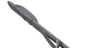 Gartenstuhl /-sessel Lafuma® mobilier aus Kunstfaser in Dunkelgrau Lafuma® Liegestuhl Maxi Transat Plus Batyline® Iso Obsidian & Titan