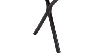 Esstisch Niehoff sitzmoebel aus Holz in Schwarz NIEHOFF SITZMÖBEL Esstisch Dacapo schwarze Platte & mattschwarzes Metallgestell - ca. 180 x 100 cm