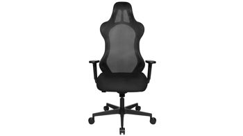 Chefsessel Topstar aus Kunststoff Metall Stoff in Schwarz TOPSTAR Gaming-Drehstuhl Chefsessel SITNESS RS SPORT Rücken schwarz, Sitz Stoff schwarz