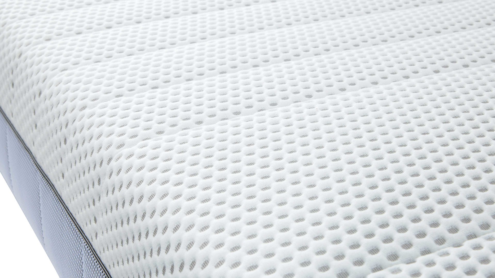 Federkernmatratze Interliving aus Stoff in Weiß Interliving Polsterbett Serie 1416 - Taschenfederkernmatratze Liegefläche ca. 90 x 200 cm