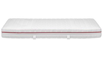 Federkernmatratze comfortmaster besser sitzen, liegen, leben aus Stoff in Weiß Comfortmaster Matratze Comfort T H3, Taschenfederkern – Liegefläche ca. 80 x 200 cm
