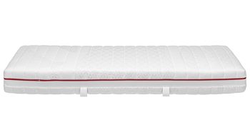Federkernmatratze comfortmaster besser sitzen, liegen, leben aus Stoff in Weiß Comfortmaster Matratze Comfort T H2, Taschenfederkern – Liegefläche ca. 100 x 190 cm