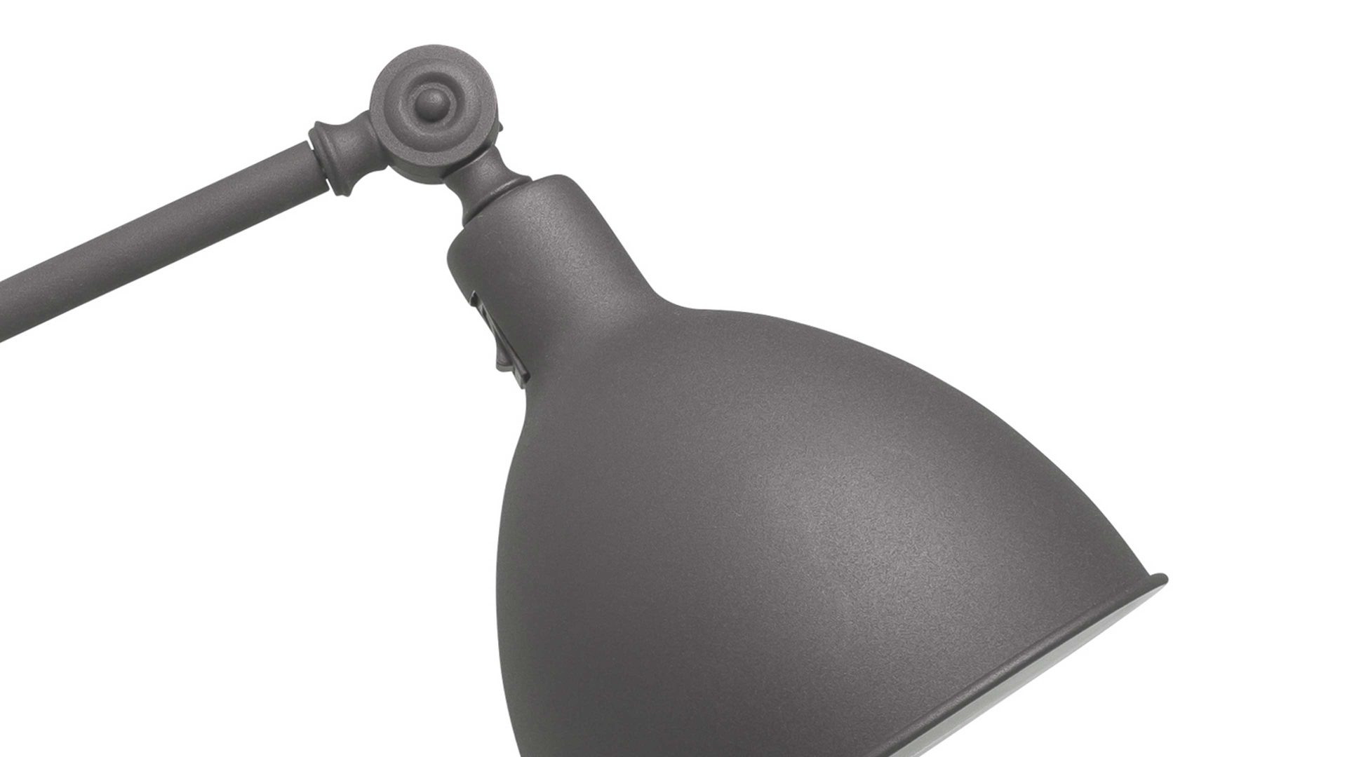 Wandleuchte By rydens aus Metall in Grau BY RYDÉNS Leuchten Serie Bazar Mini - Wandleuchte graues Metall - Länge ca. 49 cm