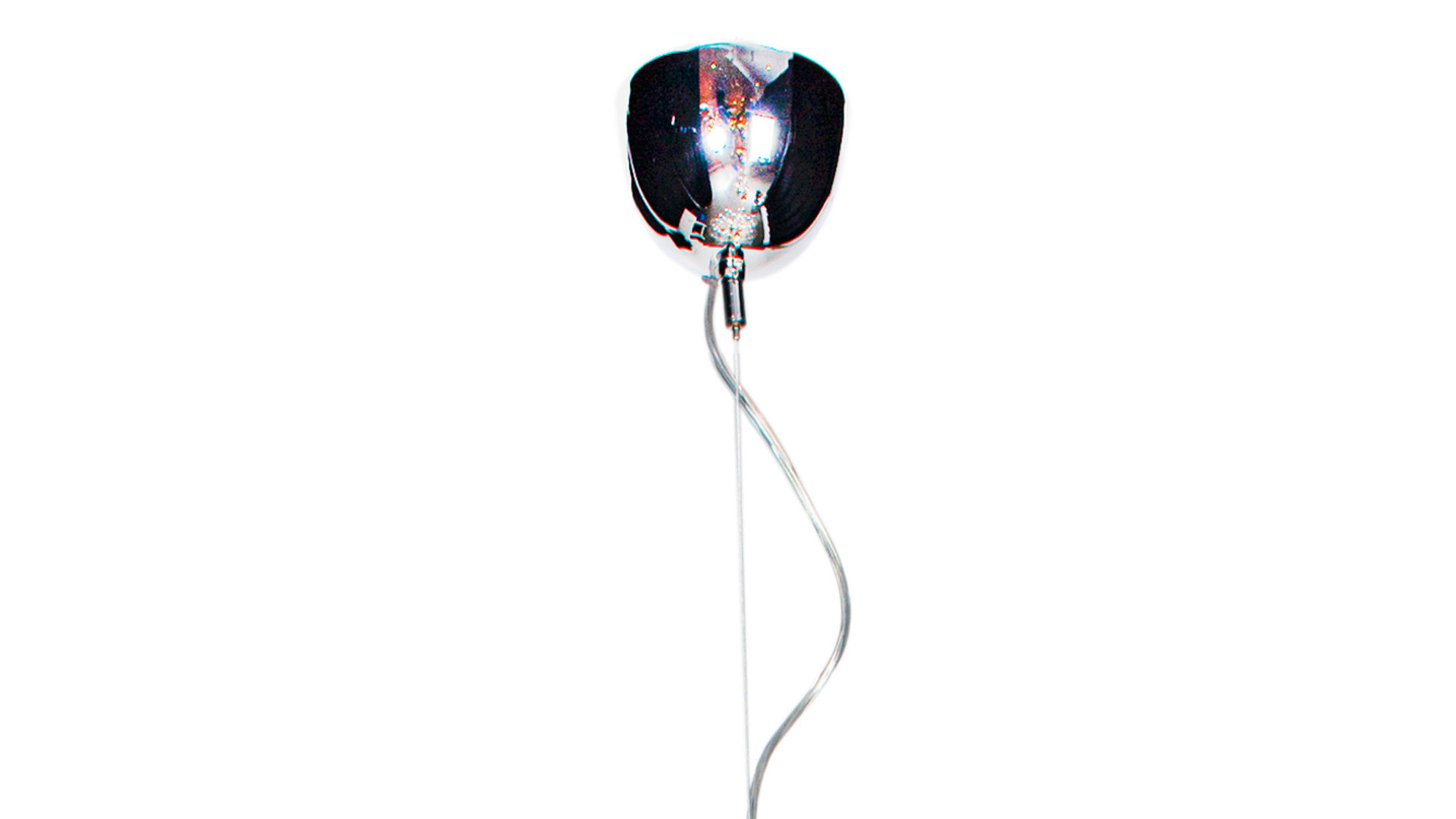 Pendelleuchte By rydens aus Glas in Grau BY RYDÉNS Leuchten Serie Gross Grande - Hängeleuchte rauchfarbenes Glas - Durchmesser ca. 62 cm