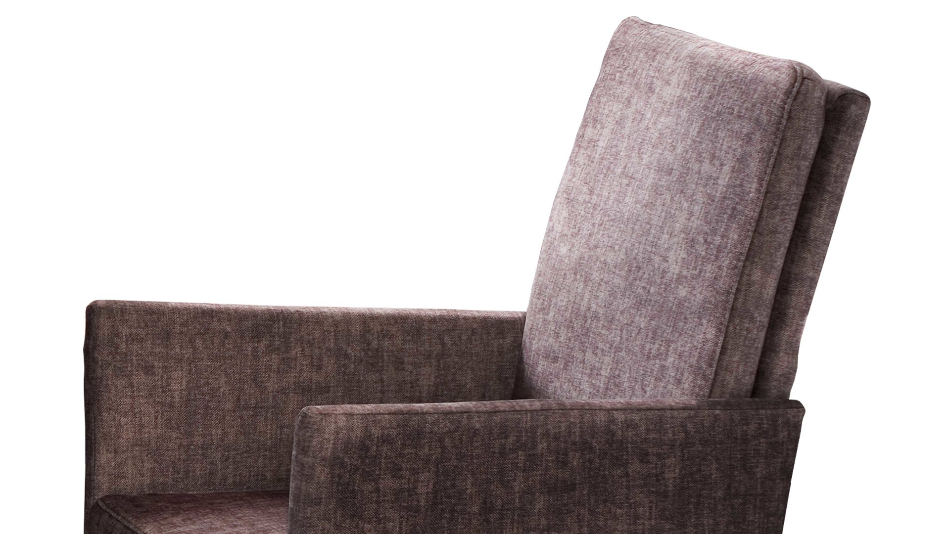 Freischwinger-Sessel combinessa aus Stoff in Hellbraun Combinessa Serie Gavello - Armlehn-Schwingstuhl 6155 hellbrauner Stoffbezug H2O 0660-75 & schwarzes Metall