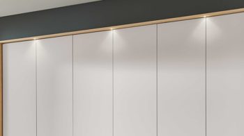 Möbelbeleuchtung C. disselkamp aus Kunststoff in Weiß C. DISSELKAMP Schlafzimmerserie Cabrillo – Power-LED-Set dreiteilig