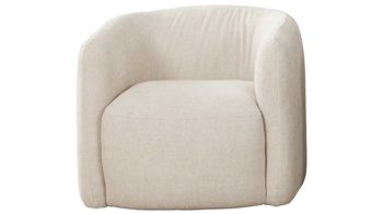 Drehsessel Matex aus Stoff in Beige Drehsessel Alken beige Chenille 670