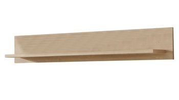 Wandregal Ideal möbel aus Holz in Holzfarben Wohnprogramm Brilon - Wandboard Alteiche – Breite ca. 160 cm