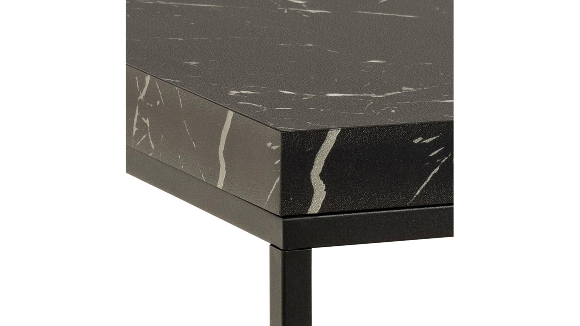 Couchtisch Actona group aus Holz in Schwarz Couchtisch Barossa Schwarz – ca. 60 x 60 cm