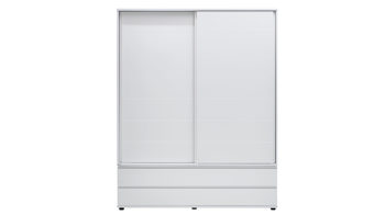 Kleiderschrank Paidi aus Holz in Weiß PAIDI Fiona – Kleiderschrank Kreideweiß - zwei Türen, Breite ca. 164 cm