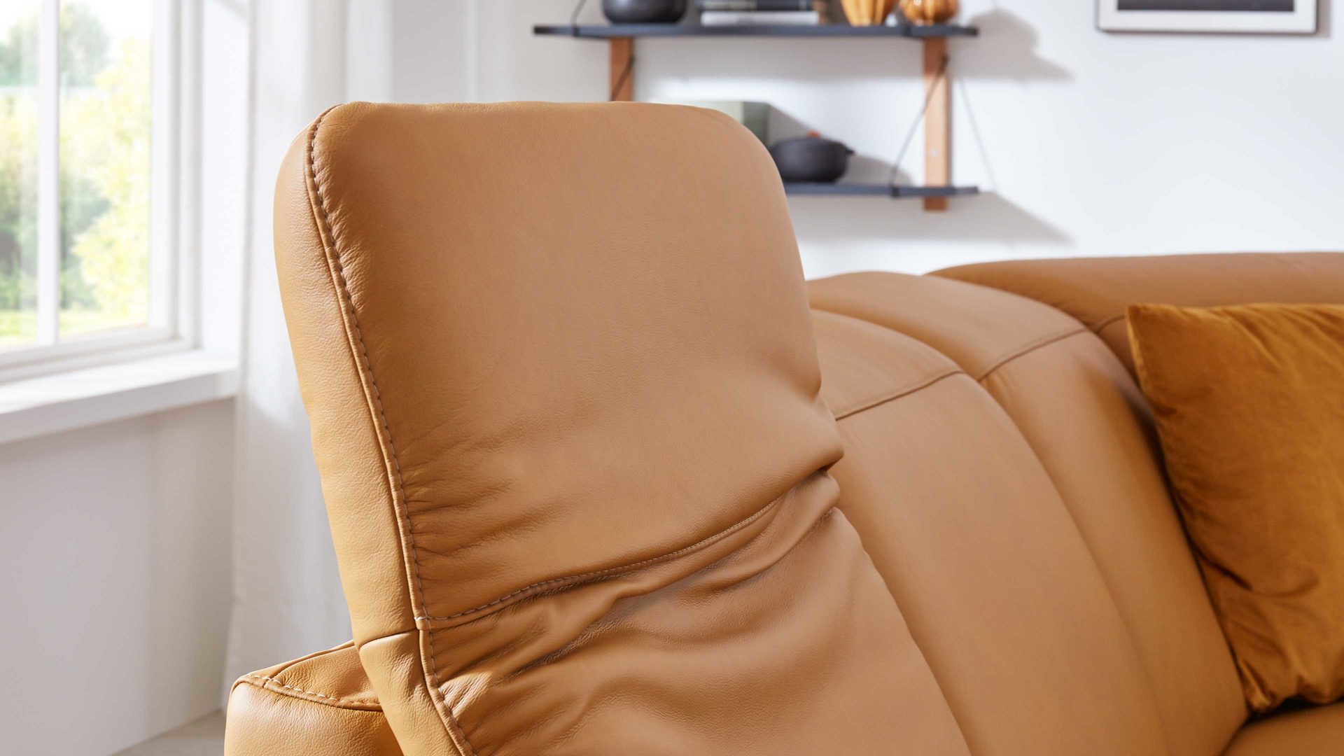 Funktion Steinpol polsteria aus Metall in Transparent Polstermöbel Serie Senturo System - Kopfteilverstellung manuell