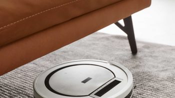 Ecksofa Himolla aus Leder in Orange himolla Polsterprogramm 1385-Promotion - Ecksofa mit motorischer Funktion brandyfarbenes LongLife-Leder LG24 & anthrazitfarbene Metallfüße - Stellfläche ca. 304 x 175 cm