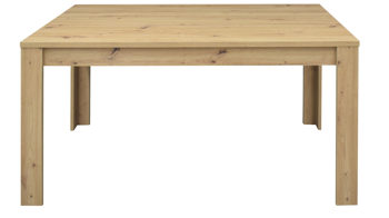 Auszugtisch Mäusbacher aus Holz in Holzfarben Tischserie Flix - Esstisch mit Einlegeplatte Asteiche - ca. 140-200 x 80 cm