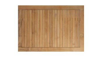 Gartentisch Stern® aus Holz in Holzfarben STERN® Tischsystem - Tischplatte Teakholz - ca. 130 x 80 cm