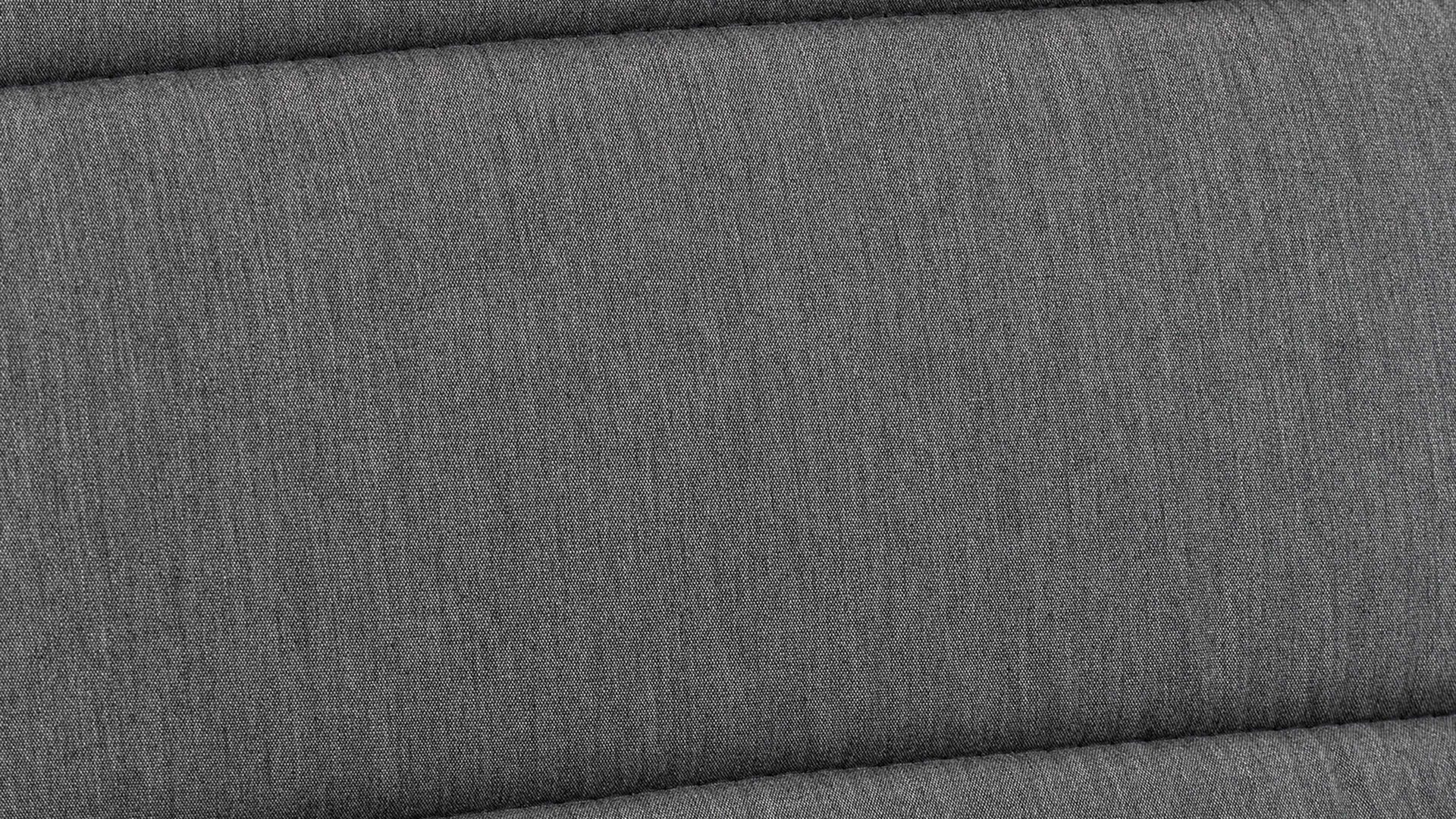 Polsterauflage Kettler aus Kunstfaser in Dunkelgrau KETTLER Auflagen Serie Smell - Hochlehner-Auflage dunkelgrauer Bezug 8003 - ca. 50 x 123 cm