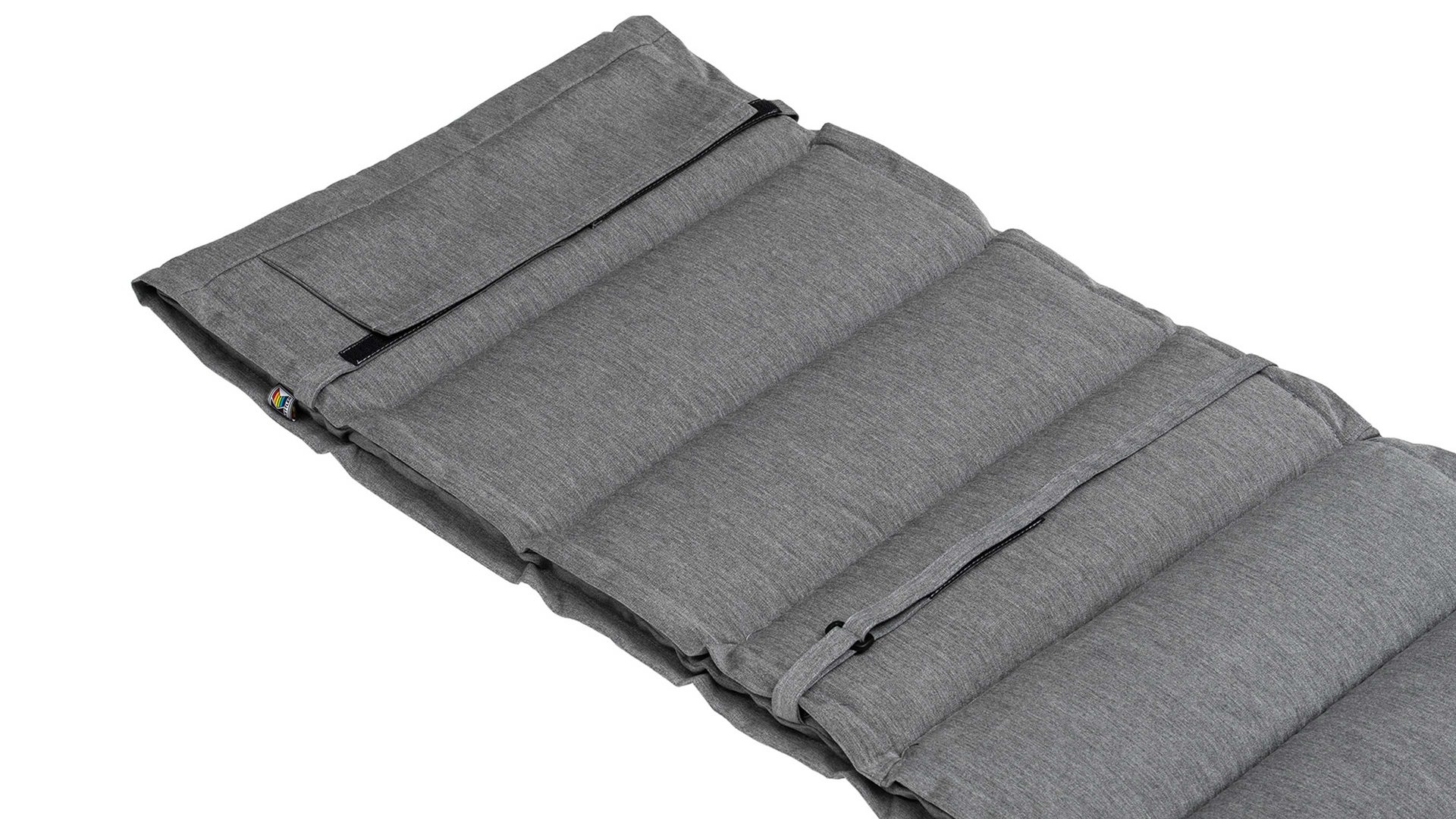 Polsterauflage Kettler aus Kunstfaser in Dunkelgrau KETTLER Auflagen Serie Smell - Hochlehner-Auflage dunkelgrauer Bezug 8003 - ca. 50 x 123 cm