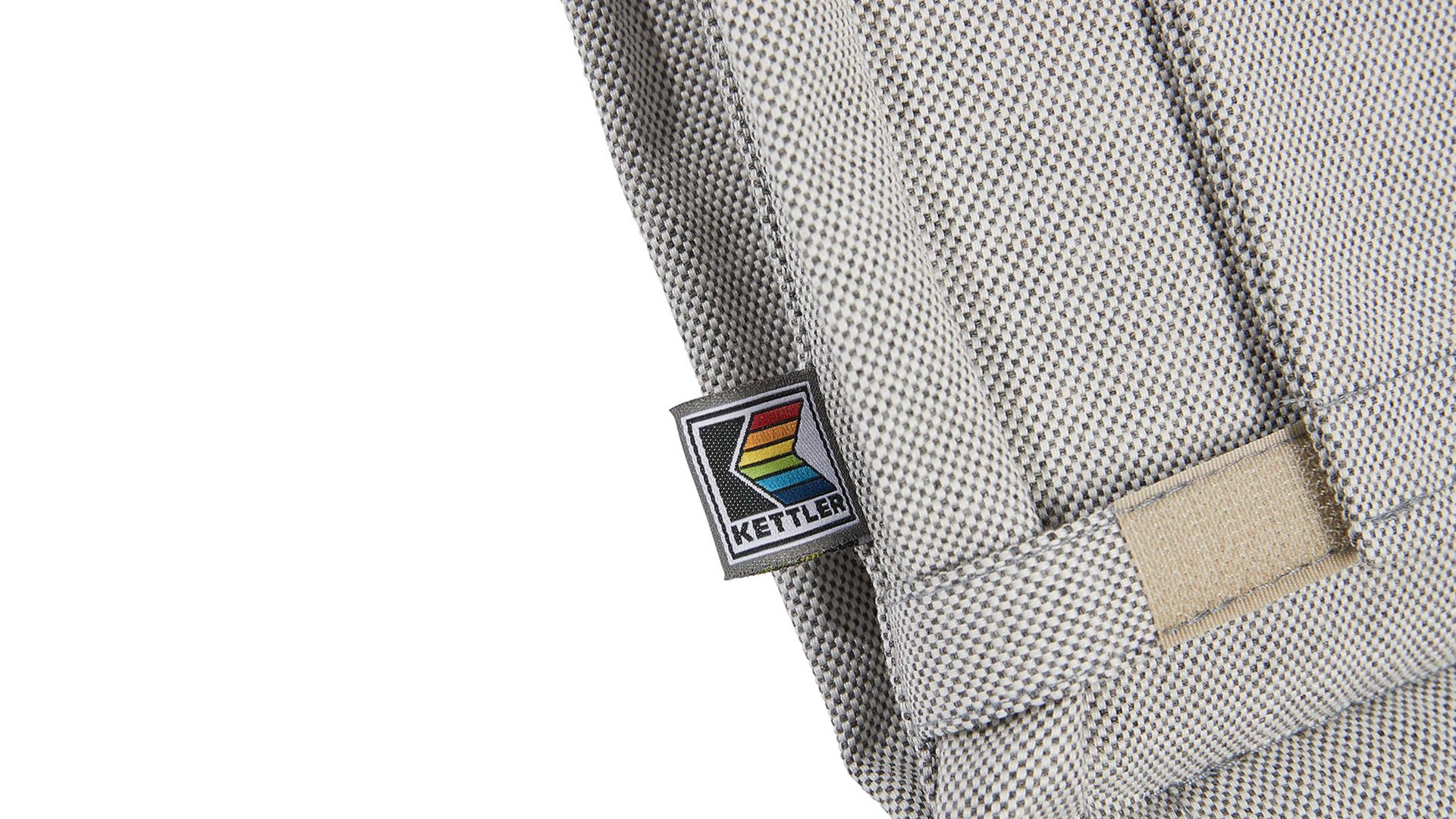 Polsterauflage Kettler aus Kunstfaser in Dunkelgrau KETTLER Auflagen Serie Smell - Hochlehner-Auflage dunkelgrauer Bezug 8003 - ca. 50 x 123 cm