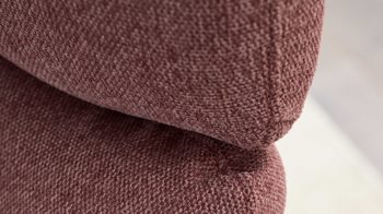 Relaxsessel Interliving aus Stoff in Rosa Interliving Sessel Serie 4504 pastellvioletter Bezug GCP 8 & Edelstahl