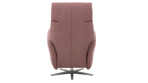 Relaxsessel Interliving aus Stoff in Rosa Interliving Sessel Serie 4504 pastellvioletter Bezug GCP 8 & Edelstahl