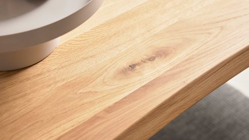 Esstisch Interliving aus Holz in Schwarz Interliving Esszimmer Serie 5118 – Esstisch Charakter-Eiche - ca. 200 x 100 cm