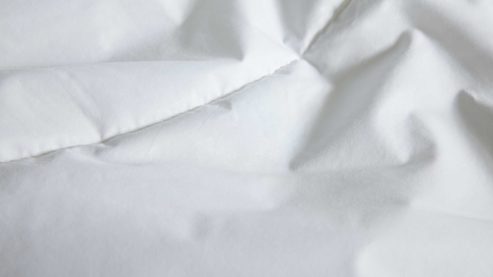 Faserdecke Interliving aus Stoff in Weiß Interliving Bettdecke Serie 9201 - Sommerdecke extraleicht, ca. 400 g - ca. 135 x 200 cm