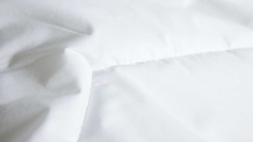 Faserdecke Interliving aus Stoff in Weiß Interliving Bettdecke Serie 9201 - Faserdecke warm, ca. 1.360 g - ca. 155 x 220 cm