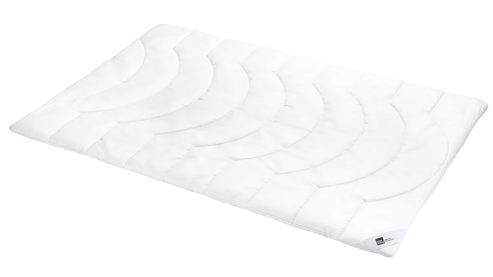 Faserdecke Interliving aus Stoff in Weiß Interliving Bettdecke Serie 9201 - Faserdecke warm, ca. 1.360 g - ca. 155 x 220 cm