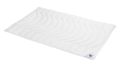 Faserdecke Interliving aus Stoff in Weiß Interliving Bettdecke Serie 9201 - Sommerdecke extraleicht, ca. 400 g - ca. 135 x 200 cm