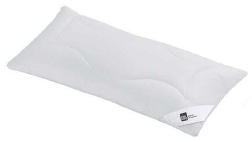 Kopfkissen Interliving aus Stoff in Weiß Interliving Kopfkissen Serie 9202 - Faserkissen gesteppter Edel-Batist, ca. 400 g - ca. 40 x 80 cm