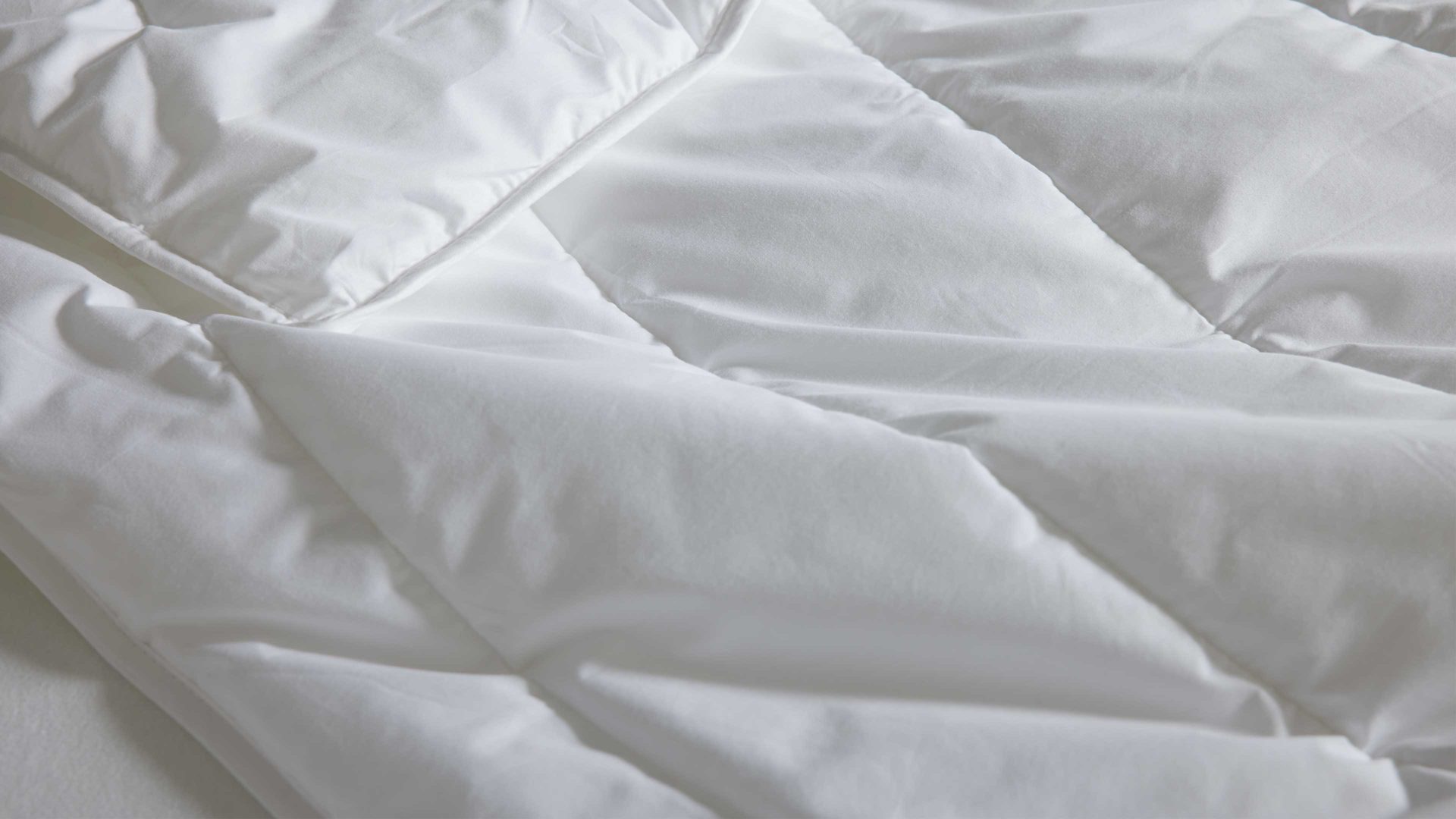 Faserdecke Interliving aus Stoff in Weiß Interliving Bettdecke Serie 9202 - Monodecke extraleicht, ca. 450 g - ca. 155 x 220 cm