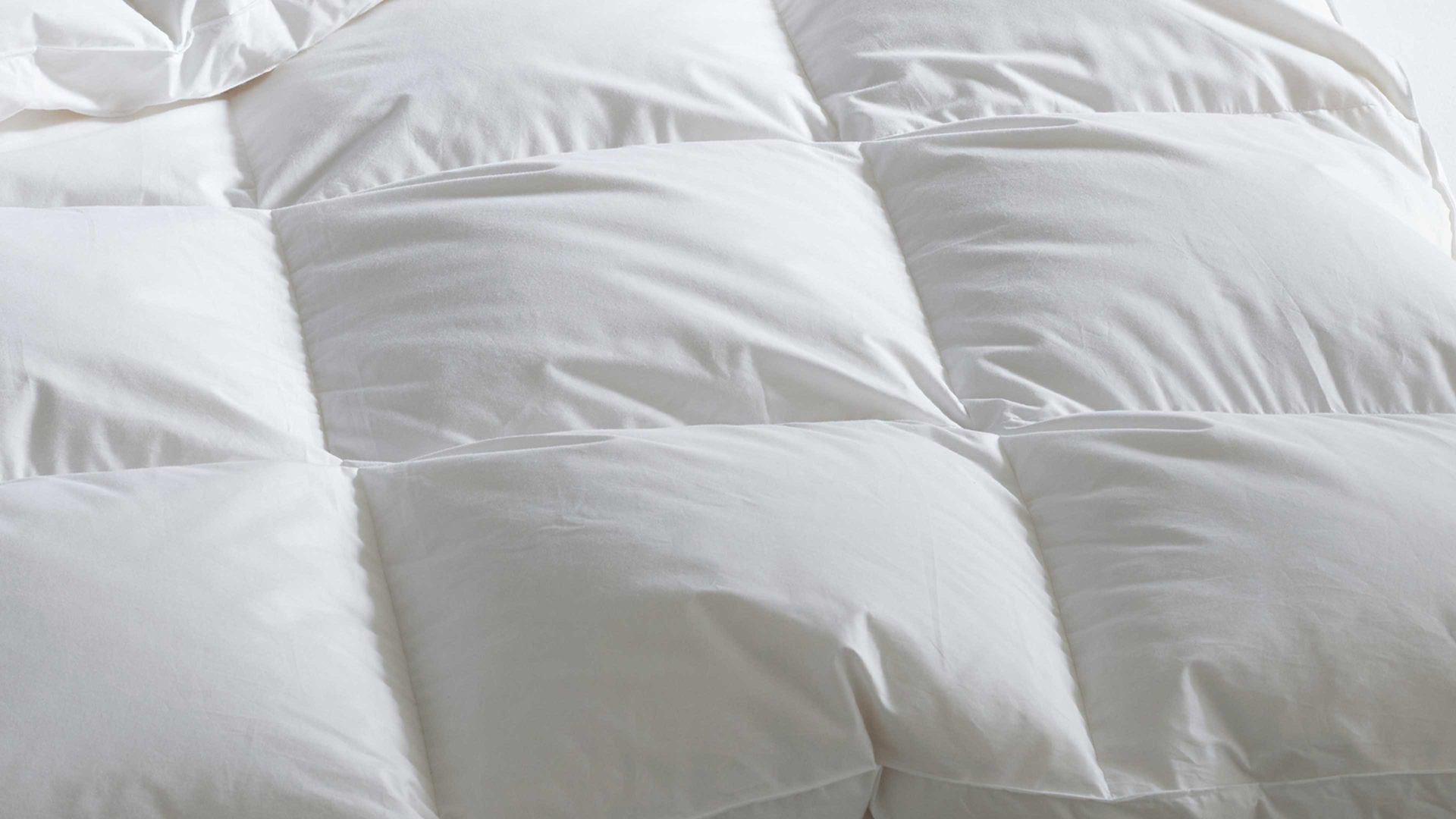 Daunendecke Interliving aus Stoff in Weiß Interliving Bettdecke Serie 9205 - Daunendecke als Aussenstegdecke warm, ca. 1.010 g Daunen - ca. 155 x 220 cm