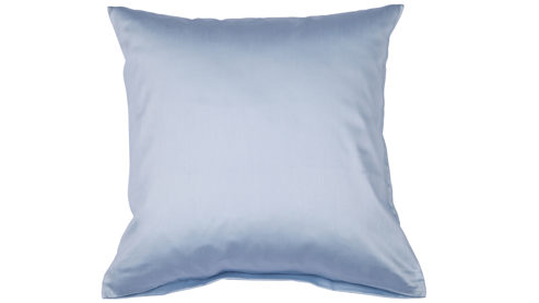 Bettwäsche-Set Janine® aus Naturfaser in Mittelblau Janine® Bettwäsche-Set Perlblau - ca. 200 x 200 cm