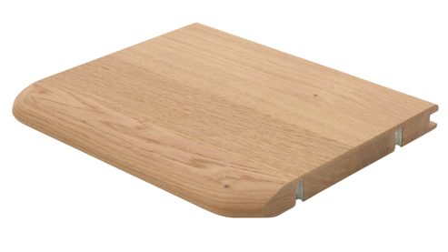 Einlegeboden Interliving aus Holz in Holzfarben Interliving Wohnzimmer Serie 2028 - Stollenboden Wildeiche - Breite ca. 29 cm