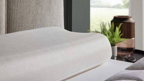 Nackenstützkissen Interliving aus Stoff in Weiß Interliving Nackenstützkissen Serie 9208 ca. 40 x 80 cm