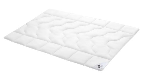 Bettdecke Interliving aus Stoff in Weiß Interliving Betten-Set Serie 9210 - Faserkissen und -decke Fasern, zweiteilig - ca. 135 x 200 cm