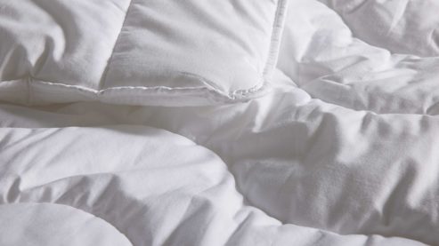 Bettdecke Interliving aus Stoff in Weiß Interliving Betten-Set Serie 9210 Fasern, zweiteilig - ca. 135 x 200 cm