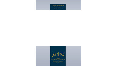 Spannbettlaken Janine® aus Stoff in Weiß Janine® Spannbettlaken Weiß - ca. 150 x 200 cm